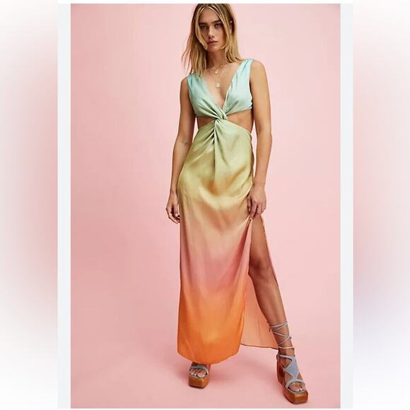 BAOBAB RIO OMBRE MAXI OMBRE CUT OUT DRESS Size XS - Picture 3 of 14